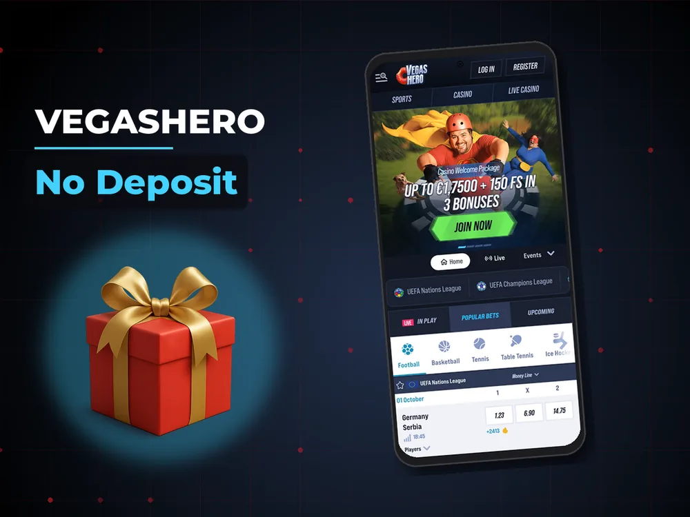 Vegashero - No Deposit