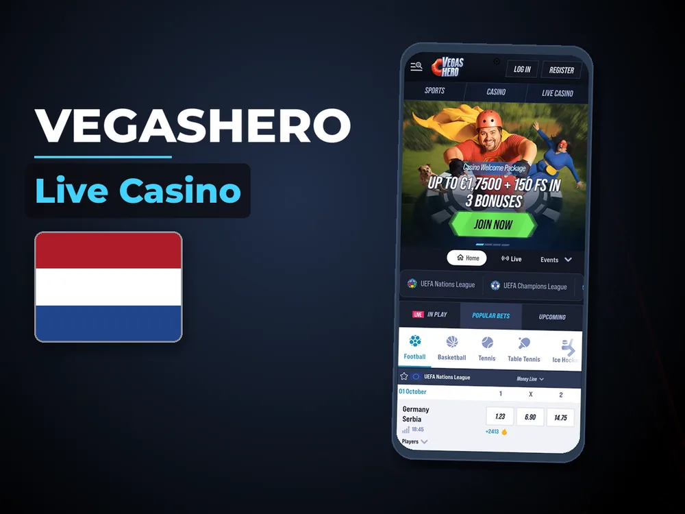 Vegashero - Live Casino