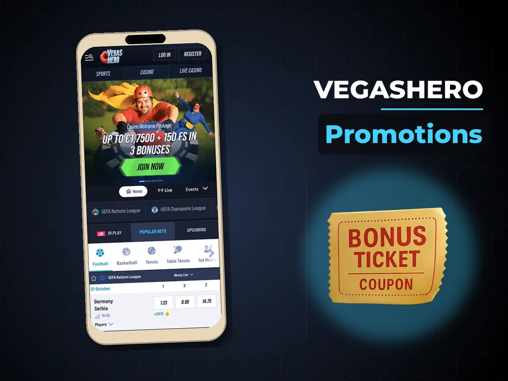 Vegashero - Promotions