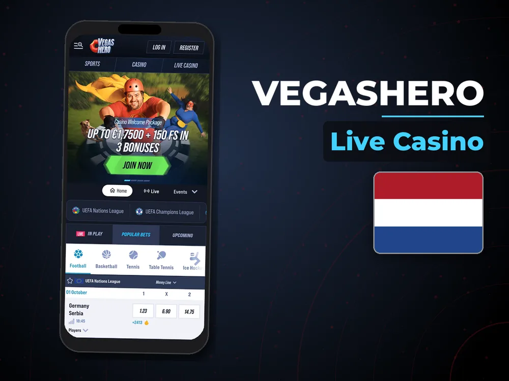 Vegashero - Live Casino