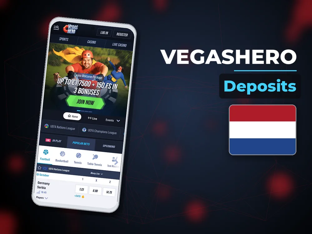 Vegashero - Deposits