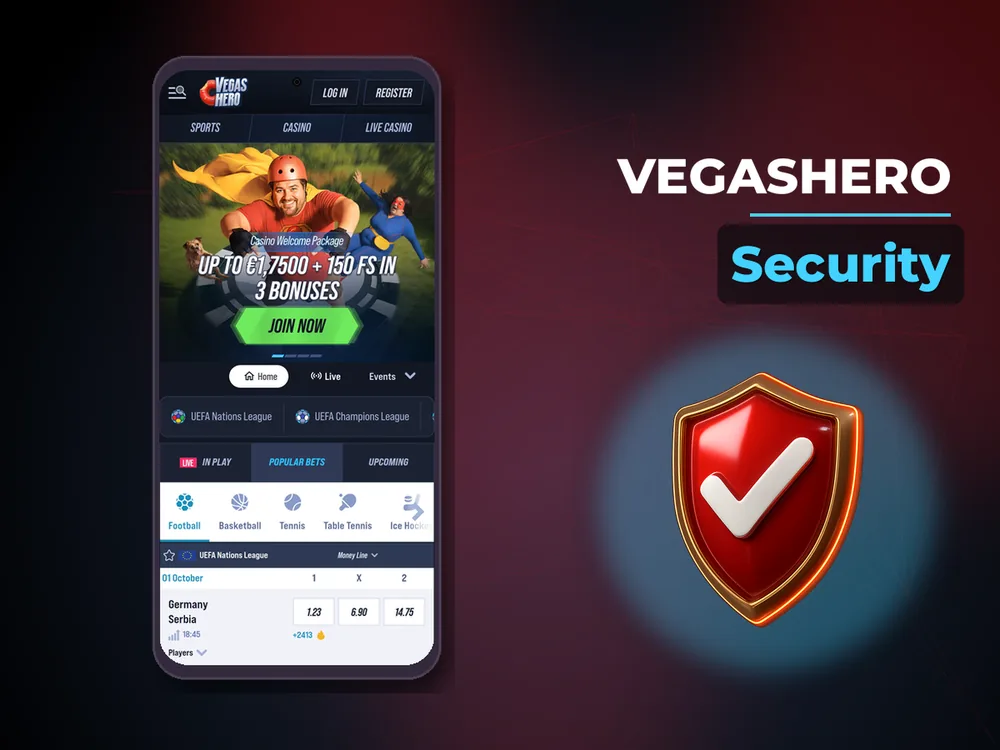 Vegashero - Security
