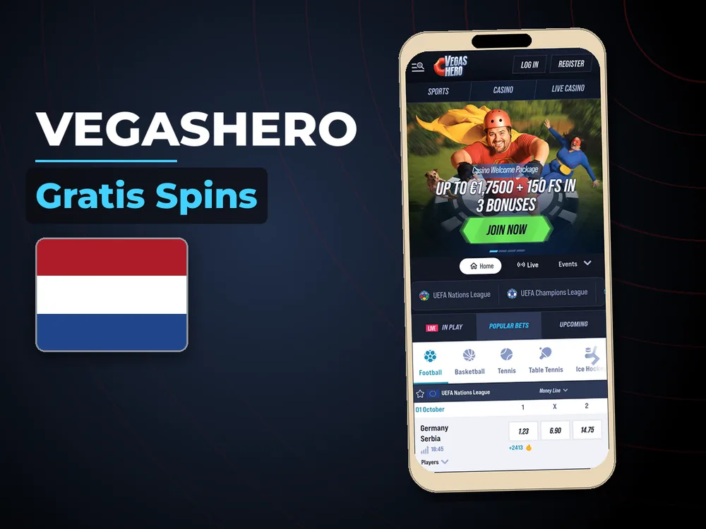 Vegashero - Gratis Spins